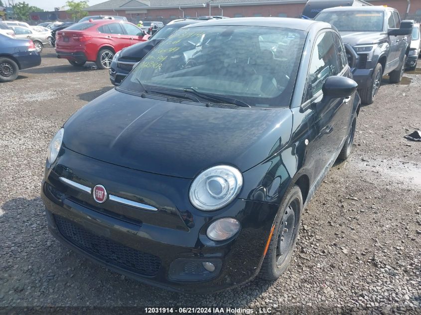 2016 Fiat 500 Sport VIN: 3C3CFFBR0GT120649 Lot: 12031914