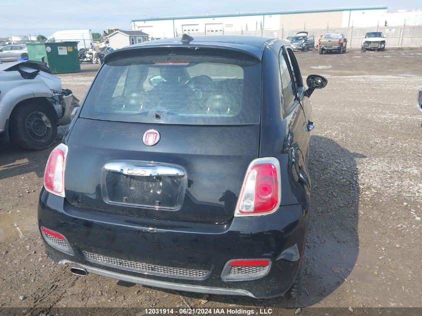 2016 Fiat 500 Sport VIN: 3C3CFFBR0GT120649 Lot: 12031914