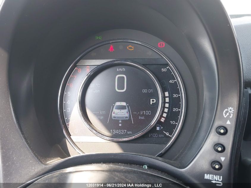 2016 Fiat 500 Sport VIN: 3C3CFFBR0GT120649 Lot: 12031914