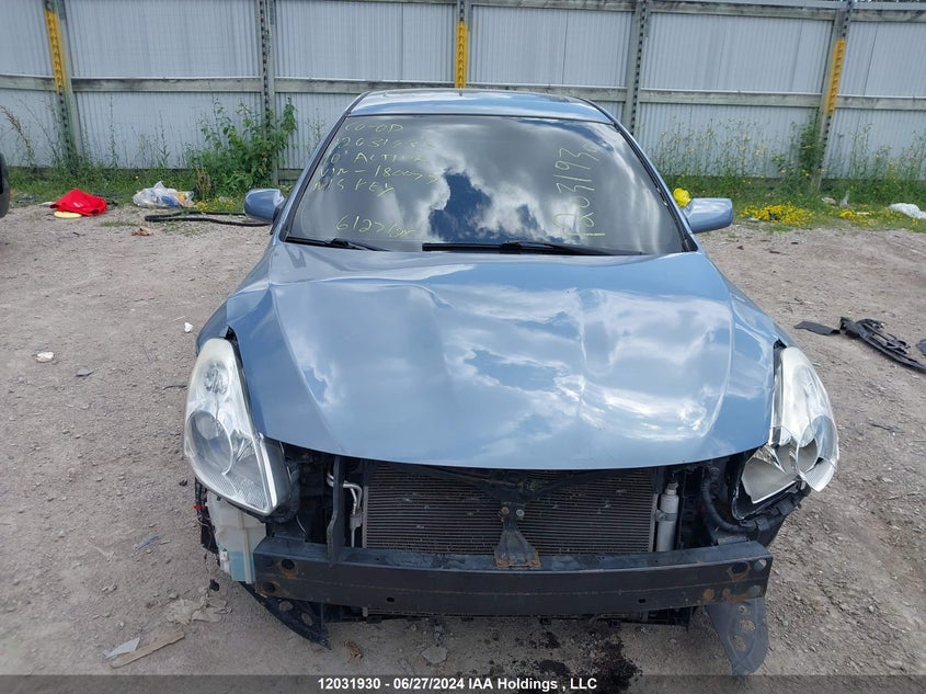 2010 Nissan Altima 2.5 S VIN: 1N4AL2APXAC180077 Lot: 12031930