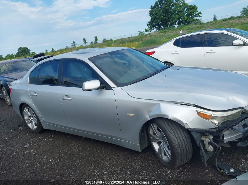2004 BMW 5 Series VIN: WBANB33504B087589 Lot: 12031948