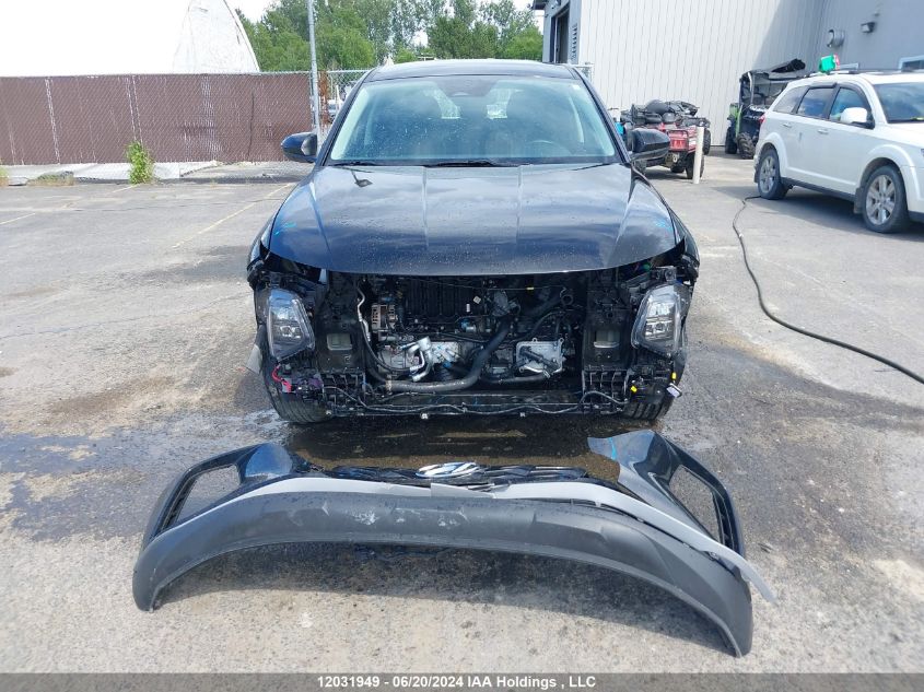 2022 Hyundai Tucson Sel VIN: KM8JBCAE2NU038447 Lot: 12031949