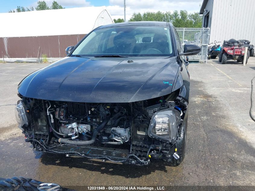 2022 Hyundai Tucson Sel VIN: KM8JBCAE2NU038447 Lot: 12031949