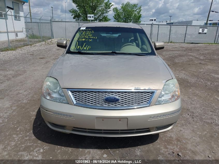 2007 Ford Five Hundred Sel VIN: 1FAHP24137G163388 Lot: 12031963