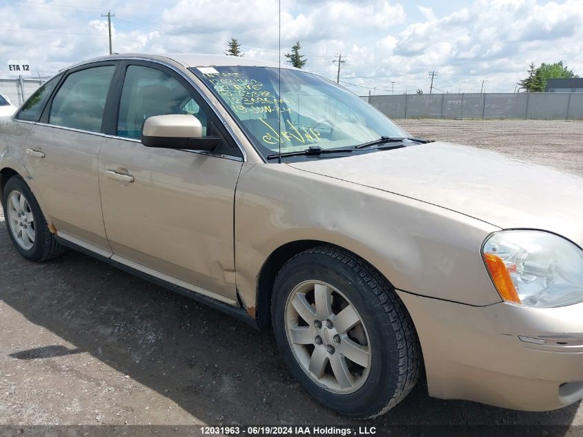 2007 Ford Five Hundred Sel VIN: 1FAHP24137G163388 Lot: 12031963