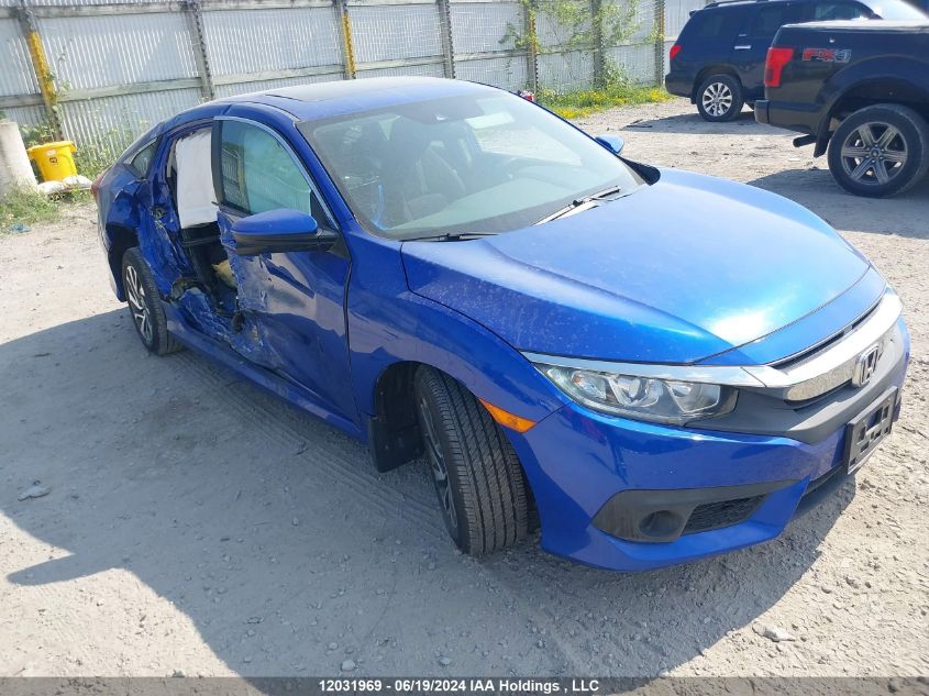 2018 Honda Civic Ex 4Dr VIN: 2HGFC2F82JH003538 Lot: 12031969