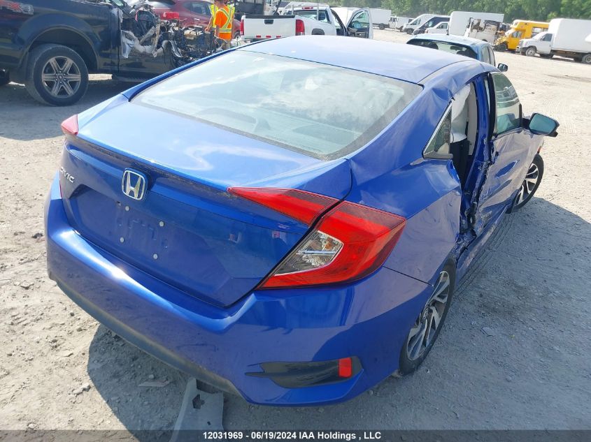 2018 Honda Civic Ex 4Dr VIN: 2HGFC2F82JH003538 Lot: 12031969