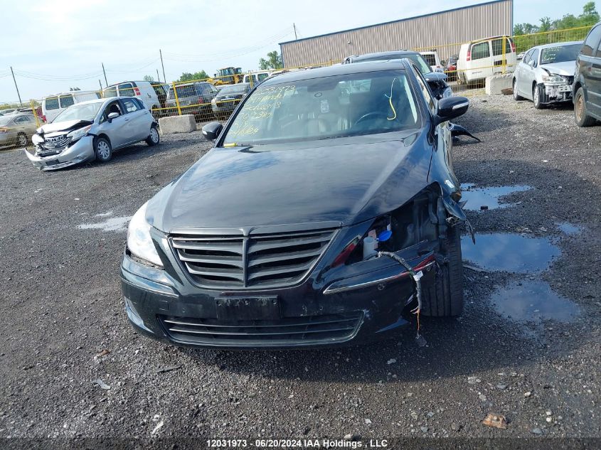 2009 Hyundai Genesis VIN: KMHGC46EX9U069389 Lot: 12031973