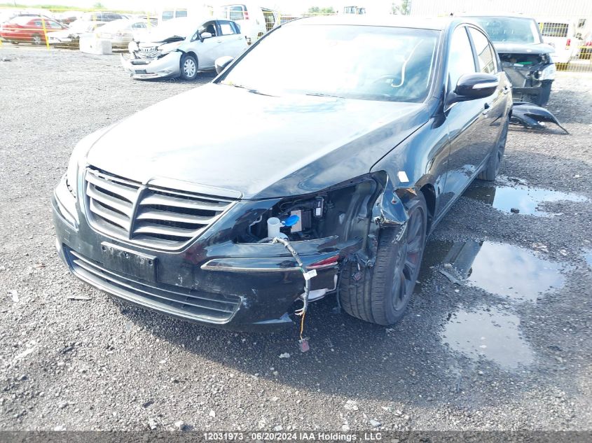 2009 Hyundai Genesis VIN: KMHGC46EX9U069389 Lot: 12031973