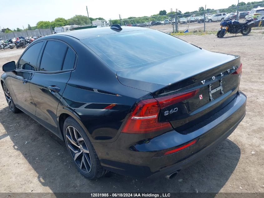 2019 Volvo S60 T6 Momentum VIN: 7JRA22TK4KG007357 Lot: 12031985