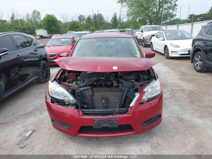 2015 Nissan Sentra VIN: 3N1AB7AP8FL643620 Lot: 12031989