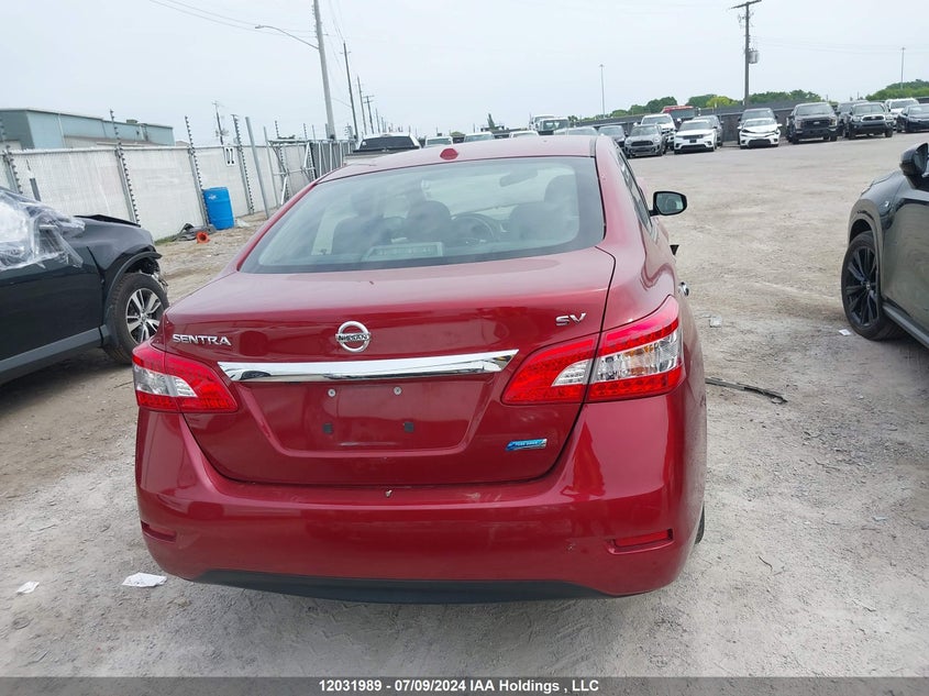 2015 Nissan Sentra VIN: 3N1AB7AP8FL643620 Lot: 12031989