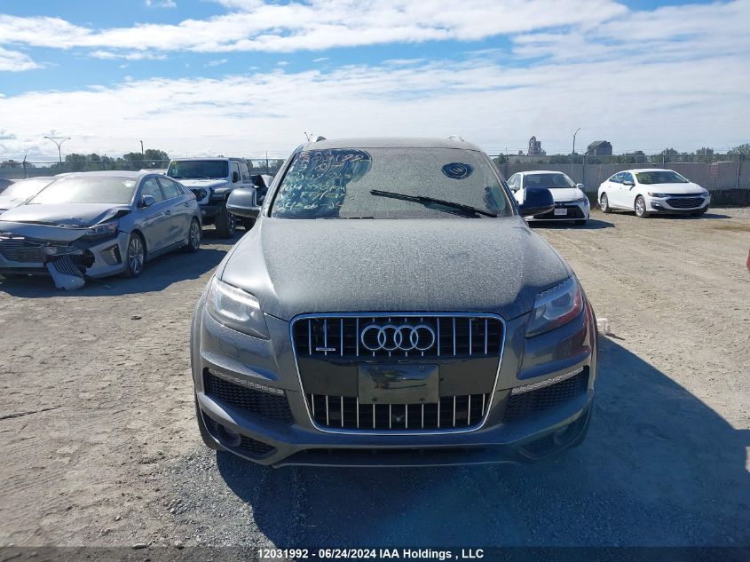 2013 Audi Q7 VIN: WA1DGCFE6DD009523 Lot: 12031992