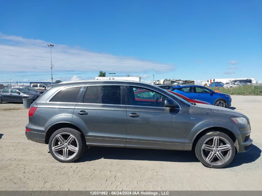 2013 Audi Q7 VIN: WA1DGCFE6DD009523 Lot: 12031992