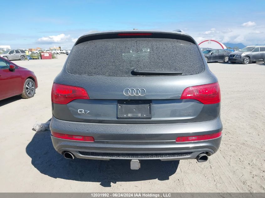 2013 Audi Q7 VIN: WA1DGCFE6DD009523 Lot: 12031992