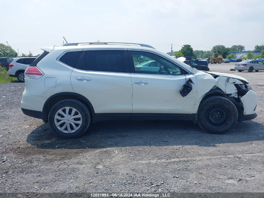 2015 Nissan Rogue S/Sl/Sv VIN: 5N1AT2MT2FC906004 Lot: 12031993
