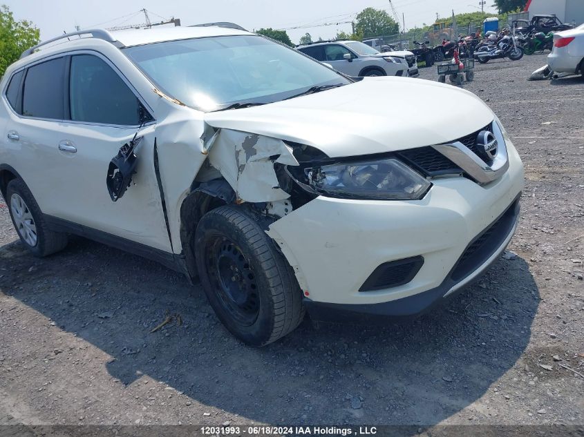 2015 Nissan Rogue S/Sl/Sv VIN: 5N1AT2MT2FC906004 Lot: 12031993