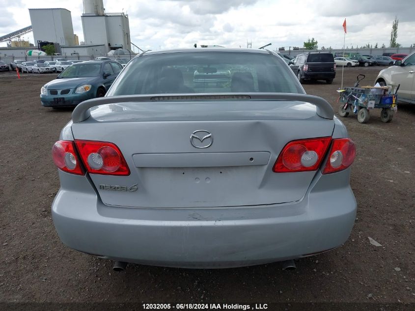 2004 Mazda 6 I VIN: 1YVFP80CX45N04332 Lot: 12032005