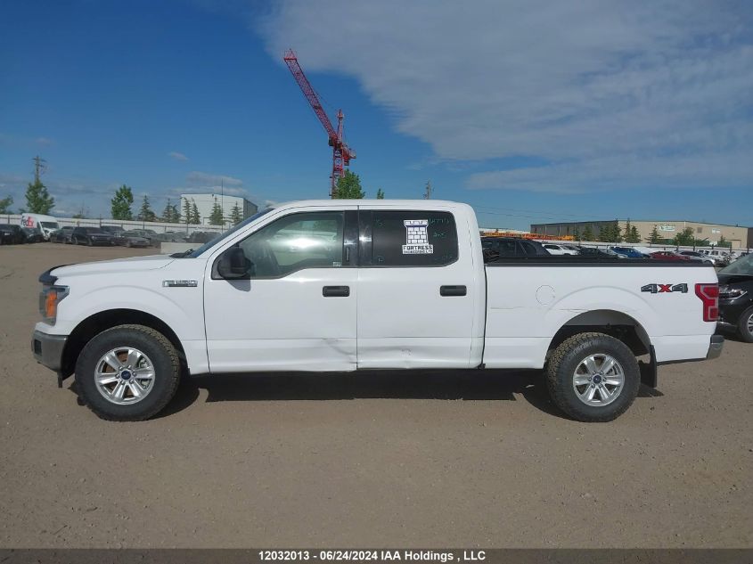 2018 Ford F150 Supercrew VIN: 1FTFW1E58JKF31830 Lot: 12032013