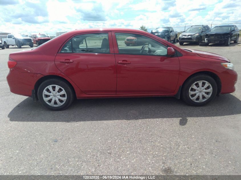 2009 Toyota Corolla Le VIN: 2T1BU40E29C095907 Lot: 12032020