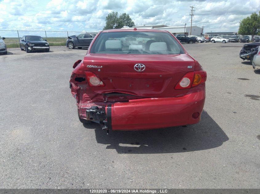 2009 Toyota Corolla Le VIN: 2T1BU40E29C095907 Lot: 12032020