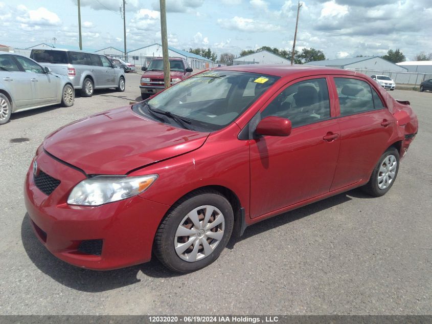 2009 Toyota Corolla Le VIN: 2T1BU40E29C095907 Lot: 12032020