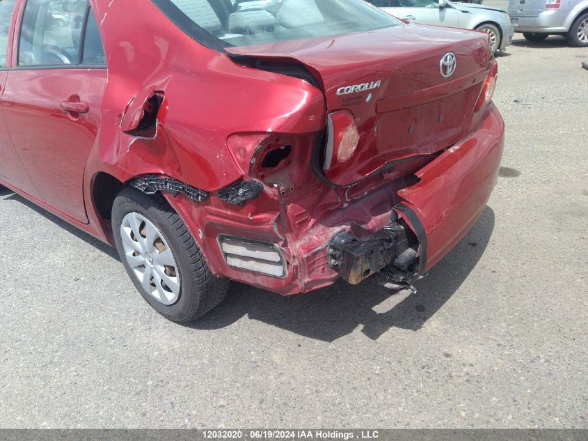 2009 Toyota Corolla Le VIN: 2T1BU40E29C095907 Lot: 12032020