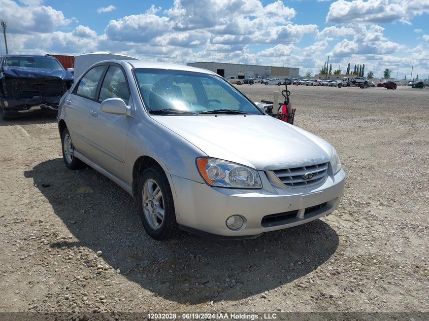 2005 Kia Spectra VIN: KNAFE121255106884 Lot: 12032028