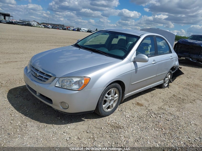 2005 Kia Spectra VIN: KNAFE121255106884 Lot: 12032028