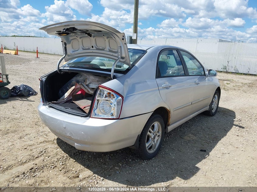 2005 Kia Spectra VIN: KNAFE121255106884 Lot: 12032028