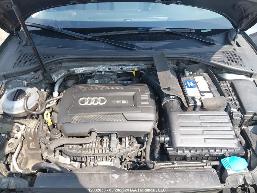 2016 Audi A3 VIN: WAUF8GFF1G1102464 Lot: 12032035