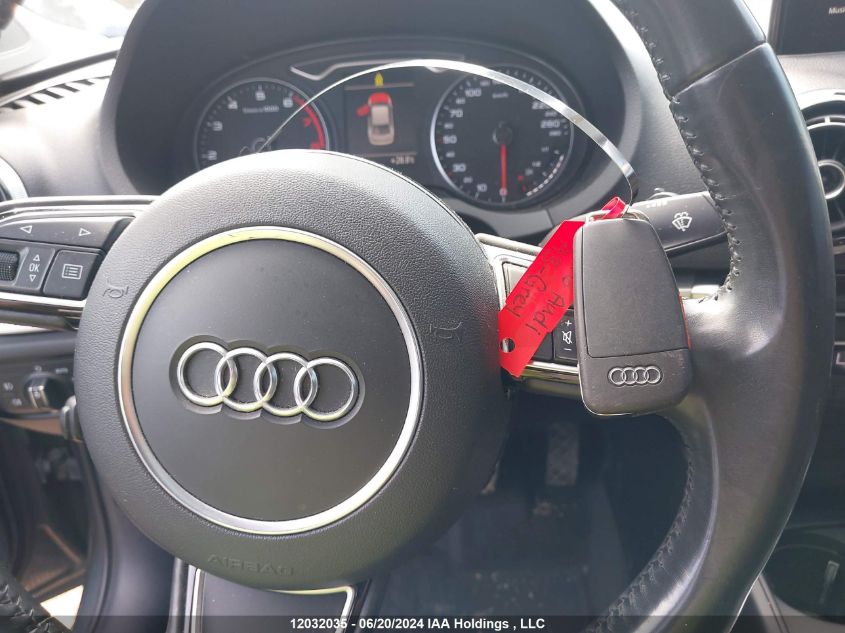 2016 Audi A3 VIN: WAUF8GFF1G1102464 Lot: 12032035
