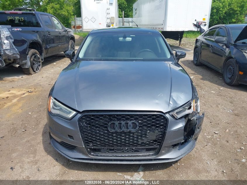 2016 Audi A3 VIN: WAUF8GFF1G1102464 Lot: 12032035