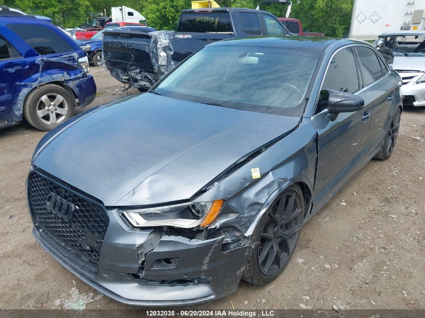 2016 Audi A3 VIN: WAUF8GFF1G1102464 Lot: 12032035