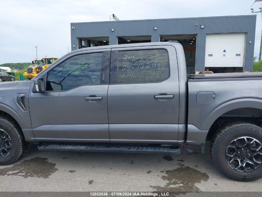 2022 Ford F150 Supercrew VIN: 1FTEW1EPXNFA75857 Lot: 12032036