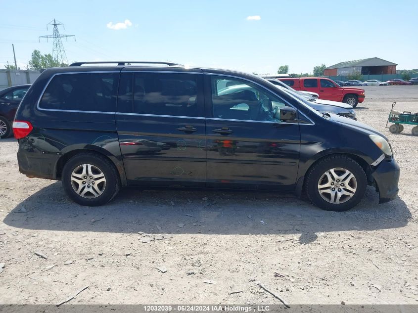 2007 Honda Odyssey Exl VIN: 5FNRL387X7B500745 Lot: 12032039