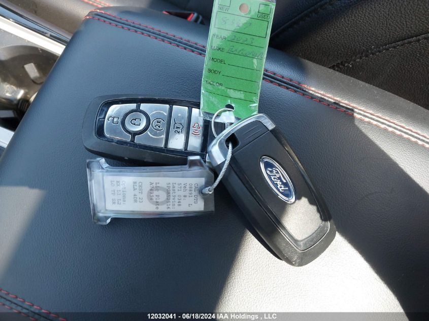 2023 Ford Explorer St-Line VIN: 1FMSK8KH5PGA52516 Lot: 12032041