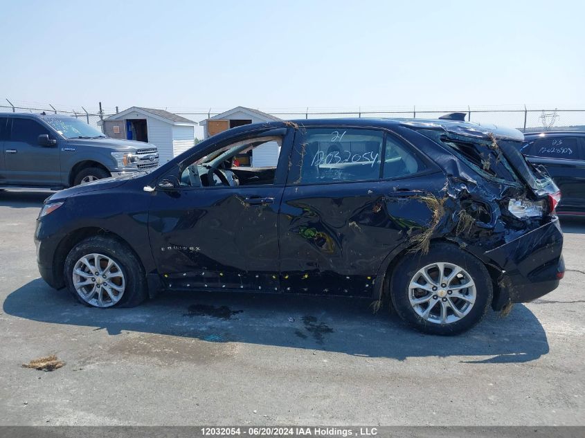 2021 Chevrolet Equinox VIN: 2GNAXSEV5M6128660 Lot: 12032054