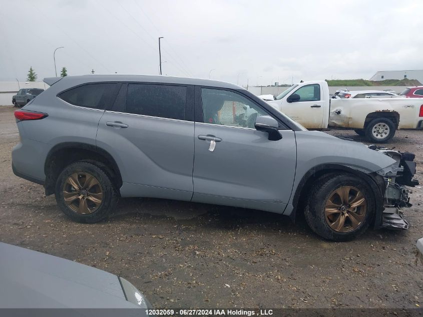 2022 Toyota Highlander Hybrid Xle VIN: 5TDABRCH3NS559258 Lot: 12032059