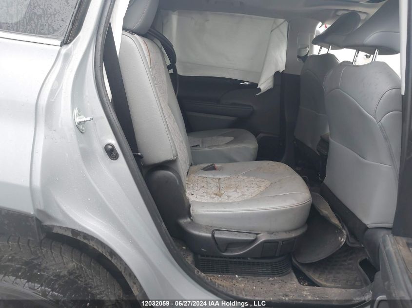 2022 Toyota Highlander Hybrid Xle VIN: 5TDABRCH3NS559258 Lot: 12032059