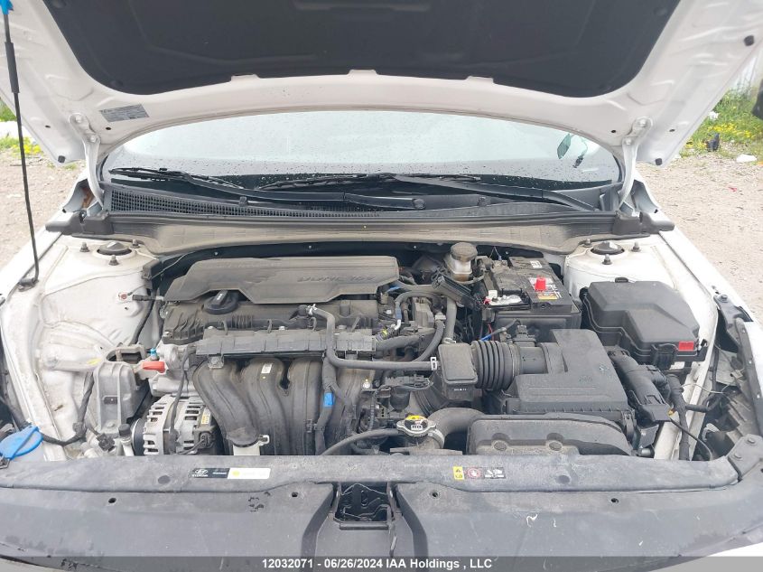 2022 Hyundai Elantra Preferred Ivt VIN: KMHLM4AGXNU243072 Lot: 12032071