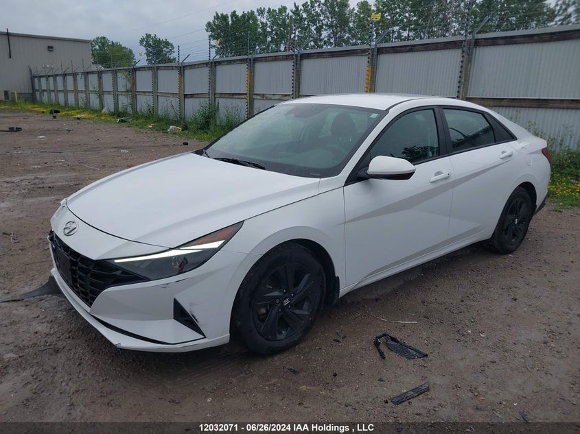 2022 Hyundai Elantra Preferred Ivt VIN: KMHLM4AGXNU243072 Lot: 12032071