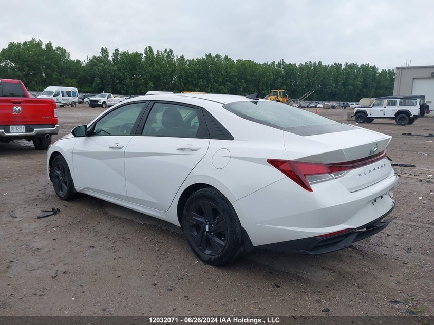 2022 Hyundai Elantra Preferred Ivt VIN: KMHLM4AGXNU243072 Lot: 12032071