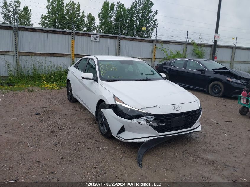 2022 Hyundai Elantra Preferred Ivt VIN: KMHLM4AGXNU243072 Lot: 12032071