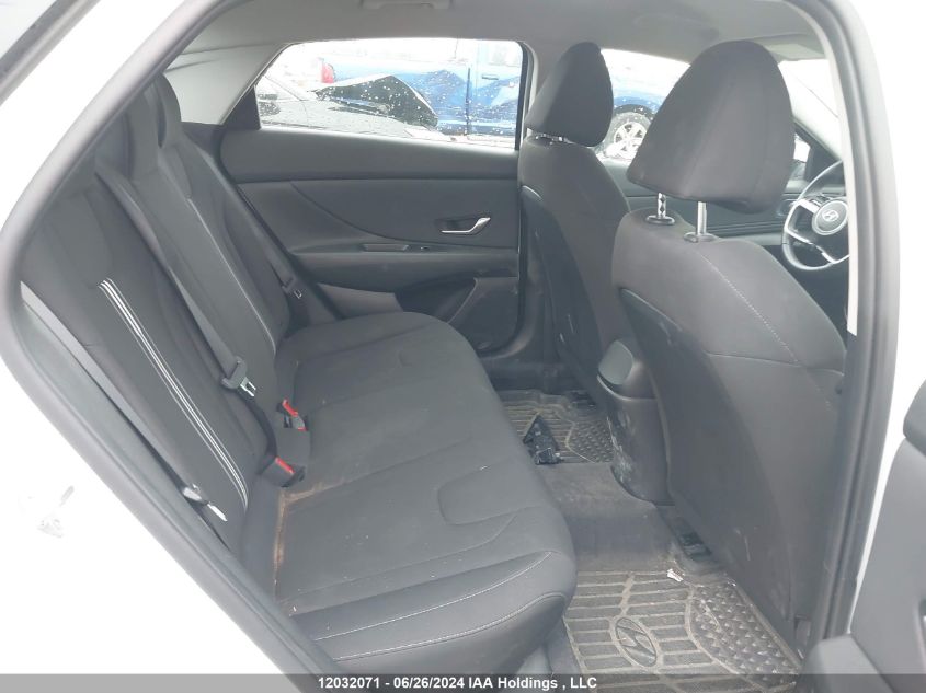 2022 Hyundai Elantra Preferred Ivt VIN: KMHLM4AGXNU243072 Lot: 12032071