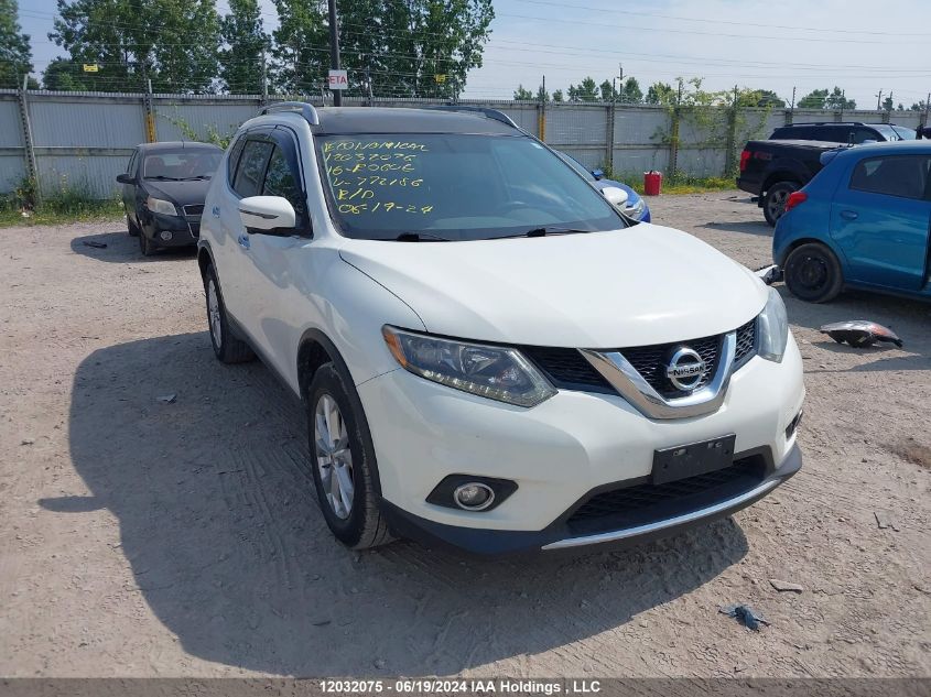 2016 Nissan Rogue VIN: 5N1AT2MM6GC772186 Lot: 12032075