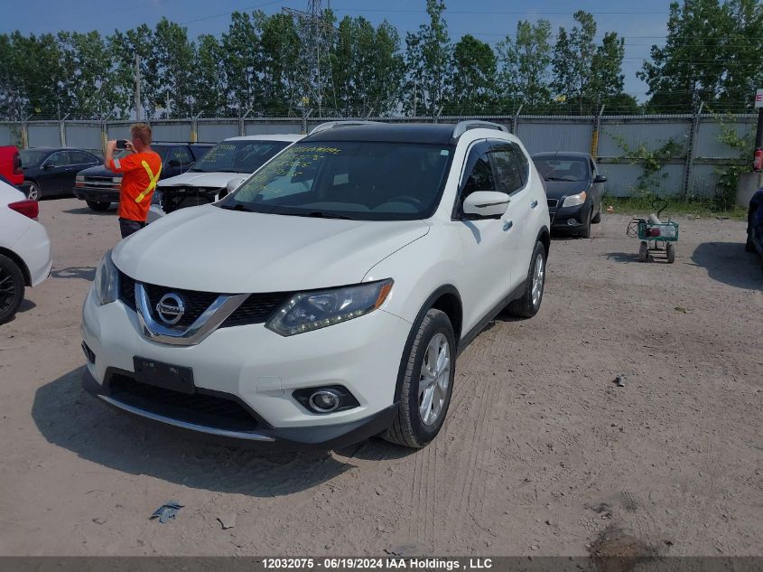 2016 Nissan Rogue VIN: 5N1AT2MM6GC772186 Lot: 12032075