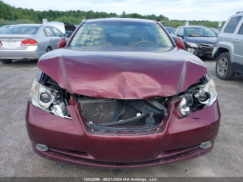 2007 Lexus Es 350 350 VIN: JTHBJ46G072080026 Lot: 12032096
