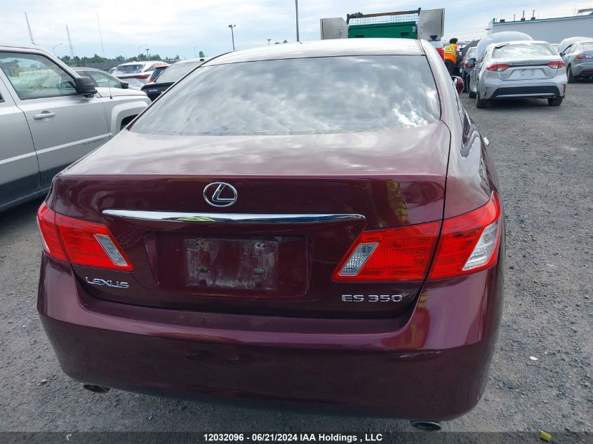 2007 Lexus Es 350 350 VIN: JTHBJ46G072080026 Lot: 12032096