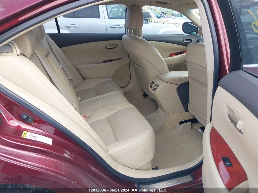 2007 Lexus Es 350 350 VIN: JTHBJ46G072080026 Lot: 12032096